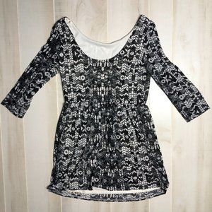 Black and White Dress by Lilly Rose Size XL